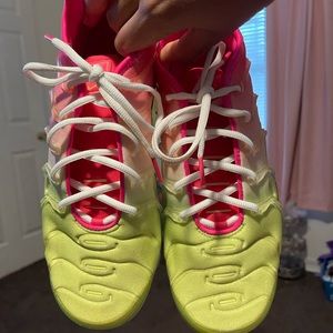 pink and green vapormax